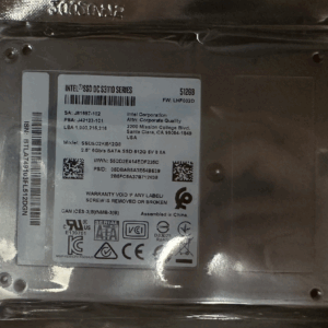 Intel SSDSC2KI512G8 DC S3110 Series 512GB SSD SATA 2.5inch 6Gb/s hard disk