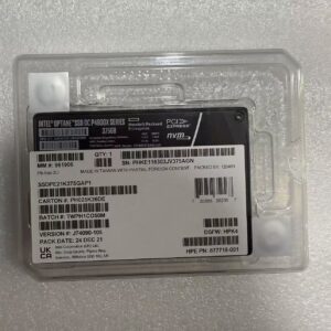 New HPE Intel Optane DC P4800X Series 375GB U.2 NVMe SSD 877718-001 SSDPE1K375GAP1 High Performance Optane Data Center SSD