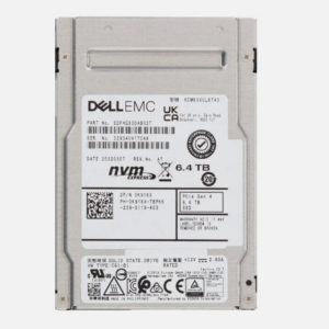 DELL KIOXIA 6 6.4TB SSD U.2 NVME PCIe 4.0 KCM6XRUL6T40 0K916X / K916X SDFHQ83DAB02T Solid State Drive