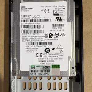 Kioxia/HPE P14034-001 KPM6WRUG1T92 SDFUS75GEB01T 1.92 TB SAS SSD 2.5" Solid State Drive