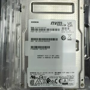 KIOXIA KCD8XPUG6T40 SDF7483GEB01T CD8P-V Series 6.4TB PCIe 5.0 2.5" Data Center Mixed-Use NVMe SSD
