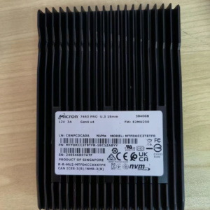 Micron U.3 7450 PRO 3.84TB SSD MTFDKCC3T8TFR-1BC1ZABYY 3.84TB NVMe MTEDKCC3T8TFR E2MU200 SSD