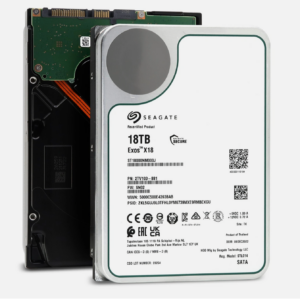 Seagate Exos X18 18TB ST18000NM000J 7.2K RPM SATA 6Gb/s 512e 256MB 3.5" Hard Drive
